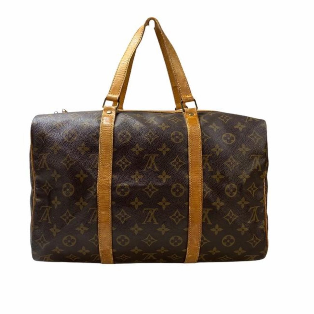 🌻💯Louis Vuitton Travel Bag Brown Leather - Picture 2 of 12
